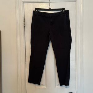 Old Navy- pixie style black never fade pants